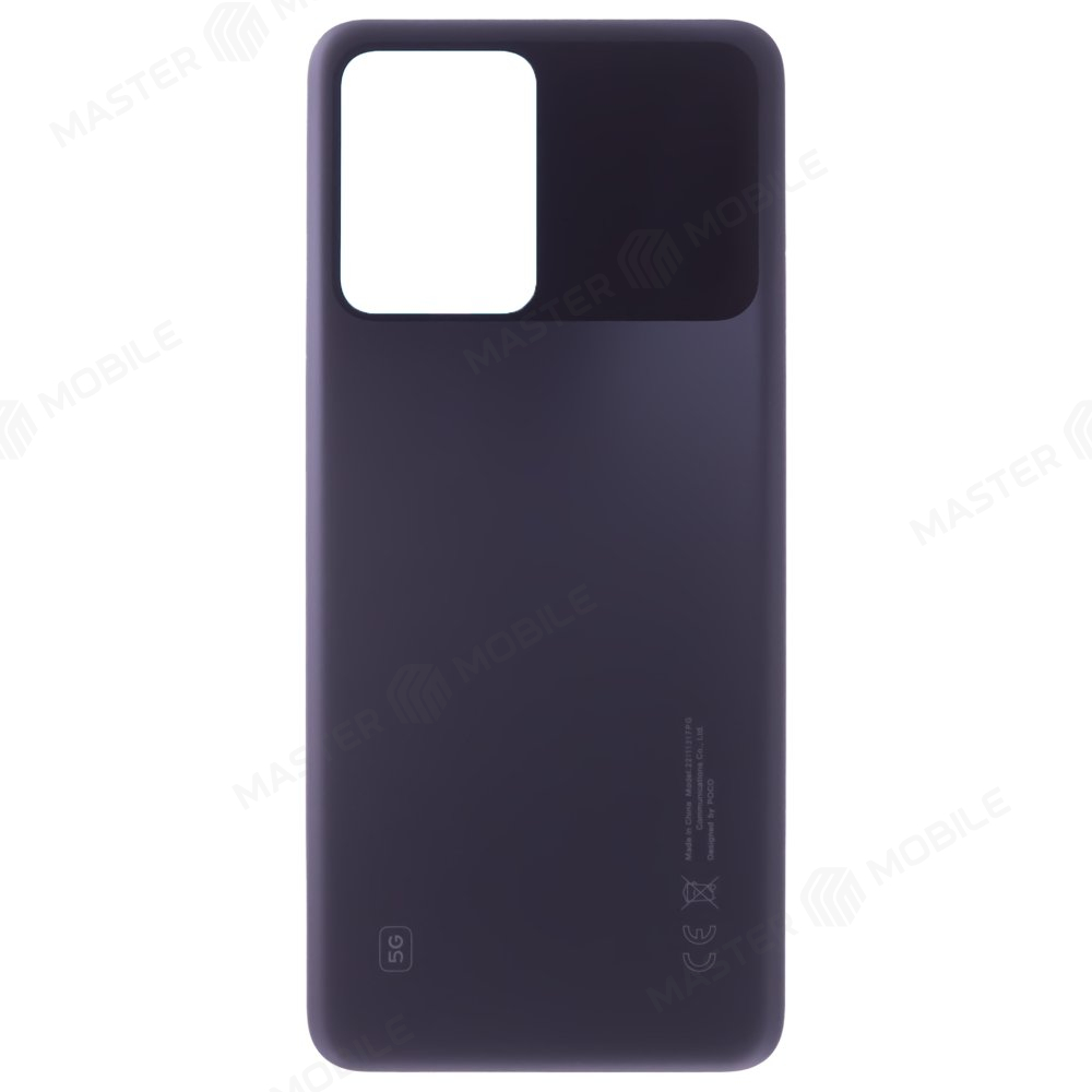 Задняя крышка для Xiaomi Poco X5 5G (22111317PG) (черный)