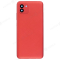 Задняя крышка для Samsung A035 Galaxy A03 (красный) (в сборе со стеклом камеры) фото №1