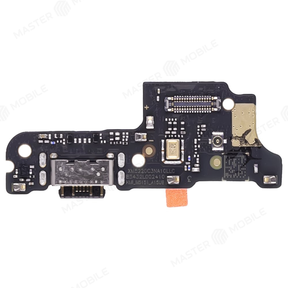 Нижняя плата для Xiaomi Redmi 14C 4G (2411DRN47C) / Poco C75 (2410FPCC5G) с комп. + разъем зарядки + микрофон (ORIG100)