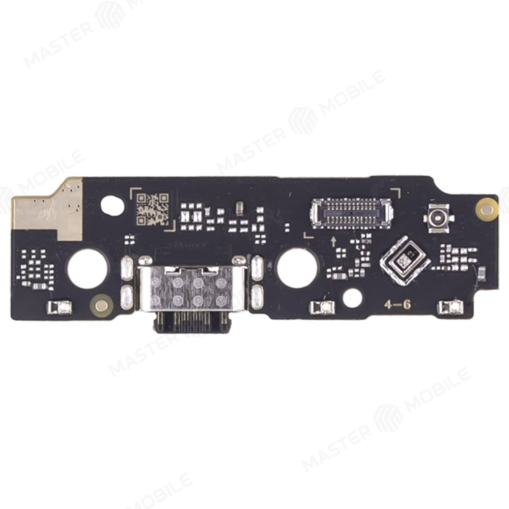 Нижняя плата для Xiaomi Redmi A3 (23129RN51X) / Redmi A3x (24048RN6CG) / Poco C61 (2312BPC51H) с комп. + разъем зарядки + микрофон