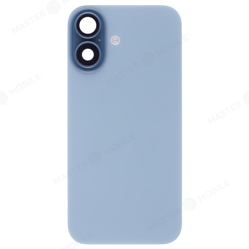 Задняя крышка для Apple iPhone 16 (зеленый) (в сборе) (с разбора) (ORIG100) (возможен дефект ЛКП)