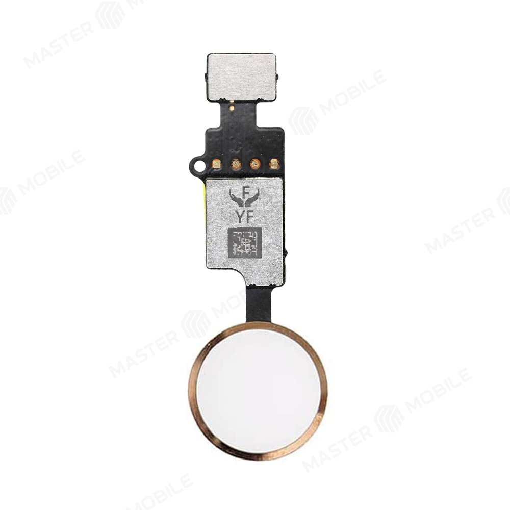 Кнопка (механизм) Home для Apple iPhone 7 / iPhone 7 Plus / iPhone 8 / iPhone 8 Plus (сенсорная) (в сборе) (золотистый)