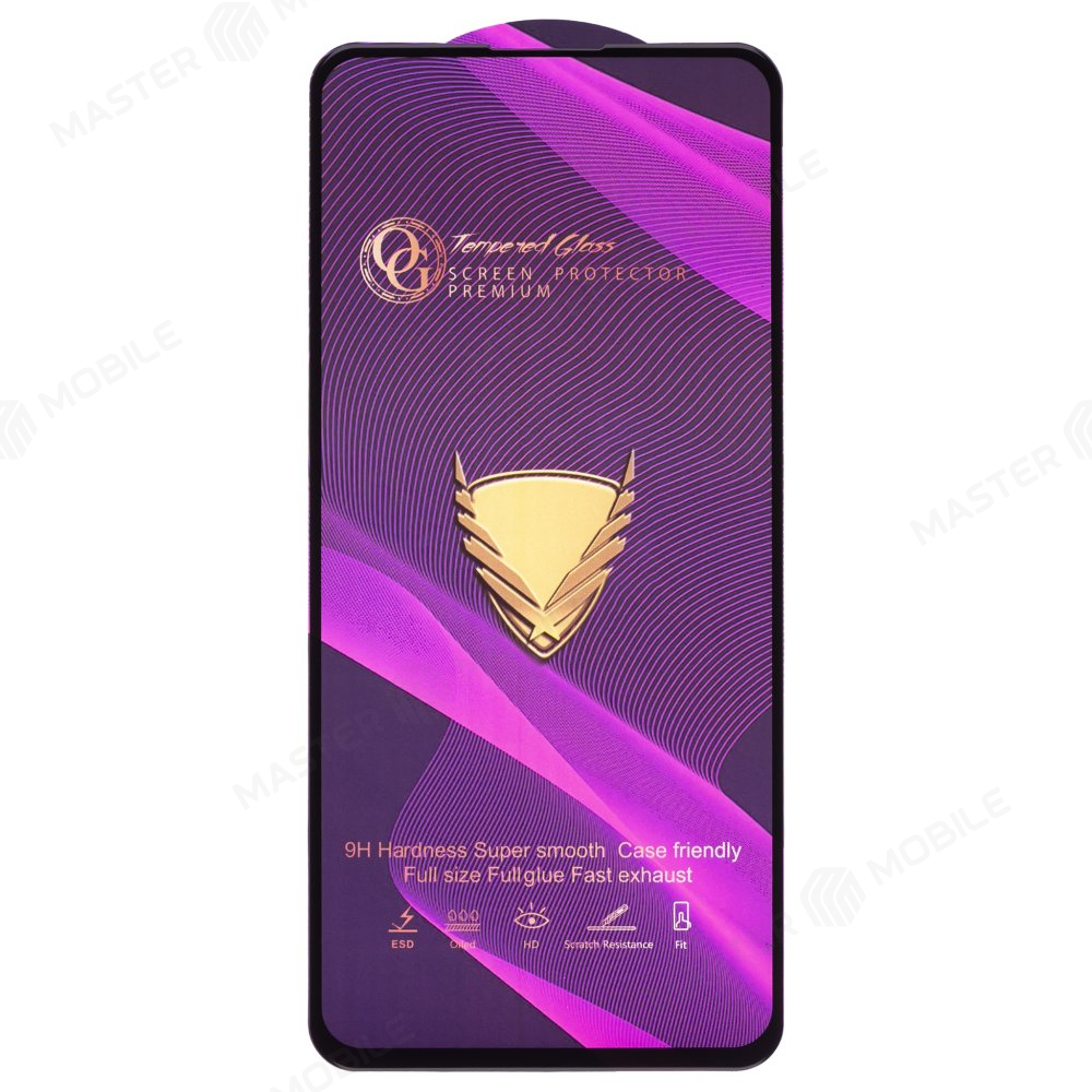 Защитное стекло OG Glass (3 в 1) для Xiaomi Mi 9T (M1903F10G) / Mi 9T Pro (M1903F11G) / Redmi K20 и др. (черный)