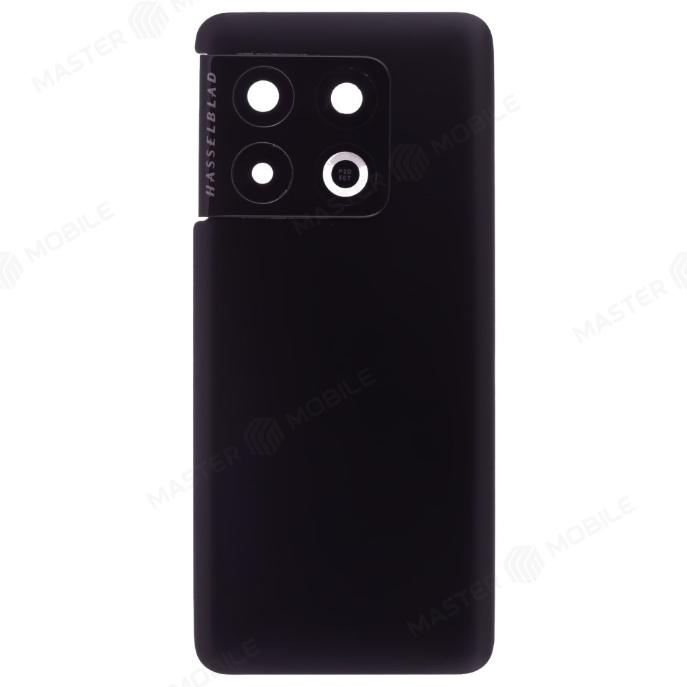 Задняя крышка для OnePlus 10 Pro (черный) (в сборе со стеклом камеры)