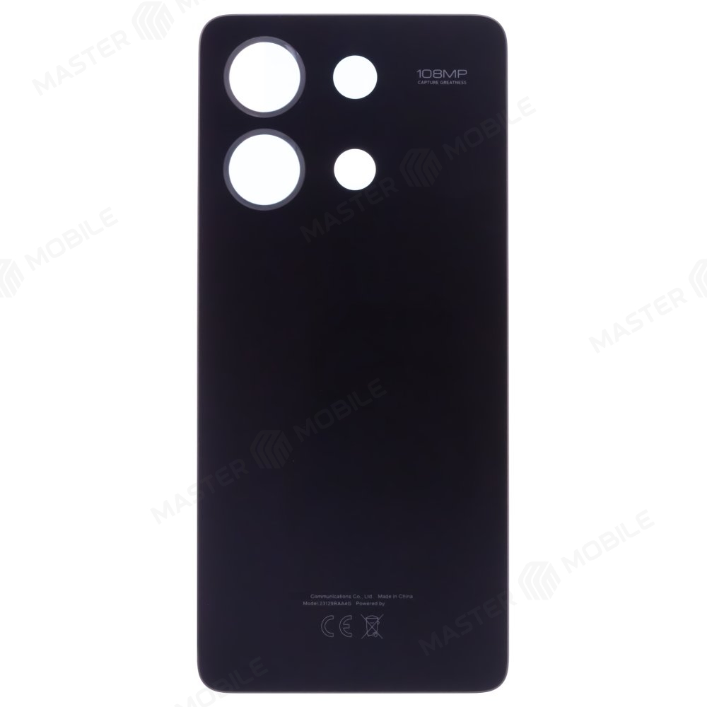 Задняя крышка для Xiaomi Redmi Note 13 4G (23124RA7EO) (черный)