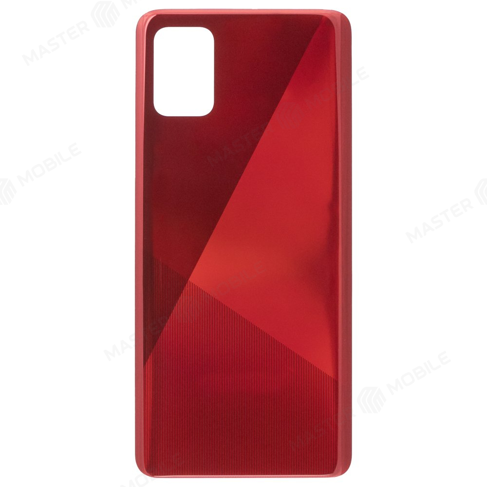 Задняя крышка для Samsung A515 Galaxy A51 (красный)