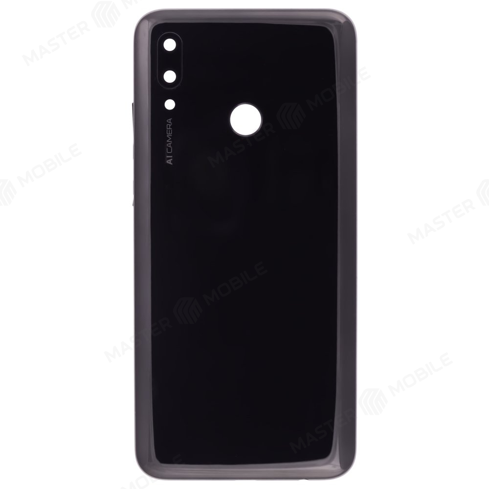 Задняя крышка для Huawei P Smart 2019 (POT-LX1) (черный) (в сборе со стеклом камеры)