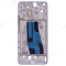 Рамка дисплея для Xiaomi 11 Lite 5G NE (2109119DG) / Mi 11 Lite (M2101K9AG) / 11 Lite 5G (M2101K9G) (серебристый) фото №2