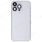 Корпус для Apple iPhone 14 Pro Max (серебристый) (в сборе) (с разбора) (ORIG100) (возможен дефект ЛКП) фото №1