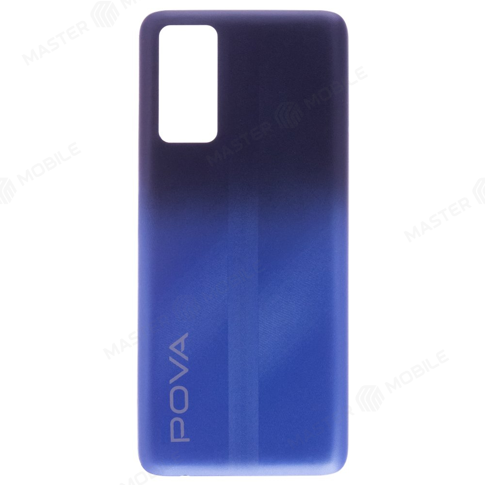 Задняя крышка для Tecno Pova 2 (LE7N) (синий)