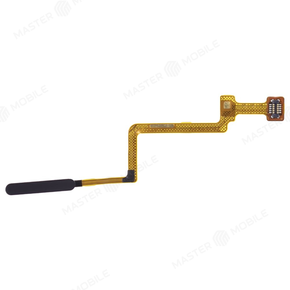 Шлейф для Xiaomi Mi 10T 5G (M2007J3SY) / Mi 10T Pro 5G (M2007J3SG) с комп. + сканер отпечатка пальца (черный)