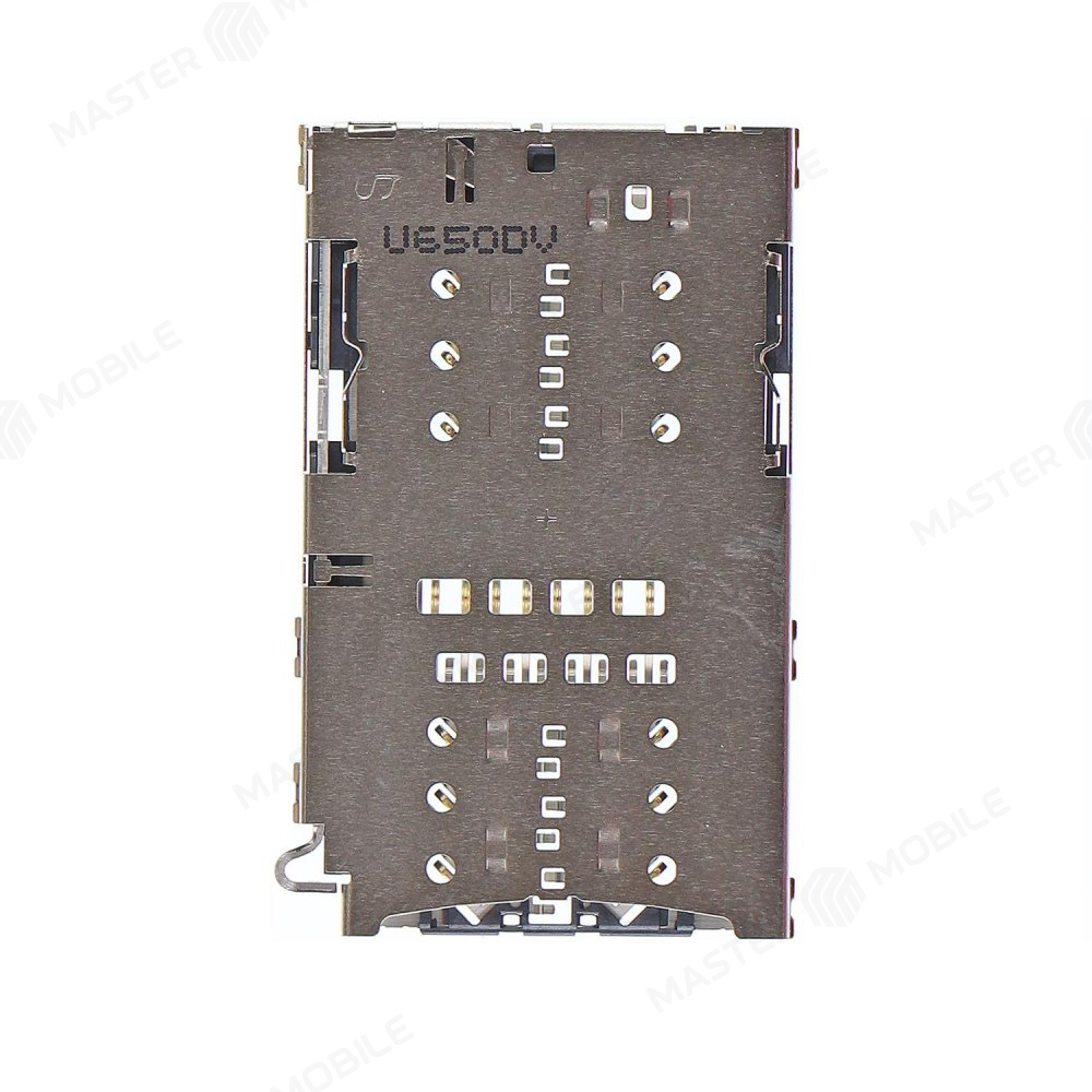 Коннектор сим-карты (SIM) + коннектор карты памяти (MMC) для Samsung G930 Galaxy S7 / G935 Galaxy S7 Edge / G950 Galaxy S8 и др.