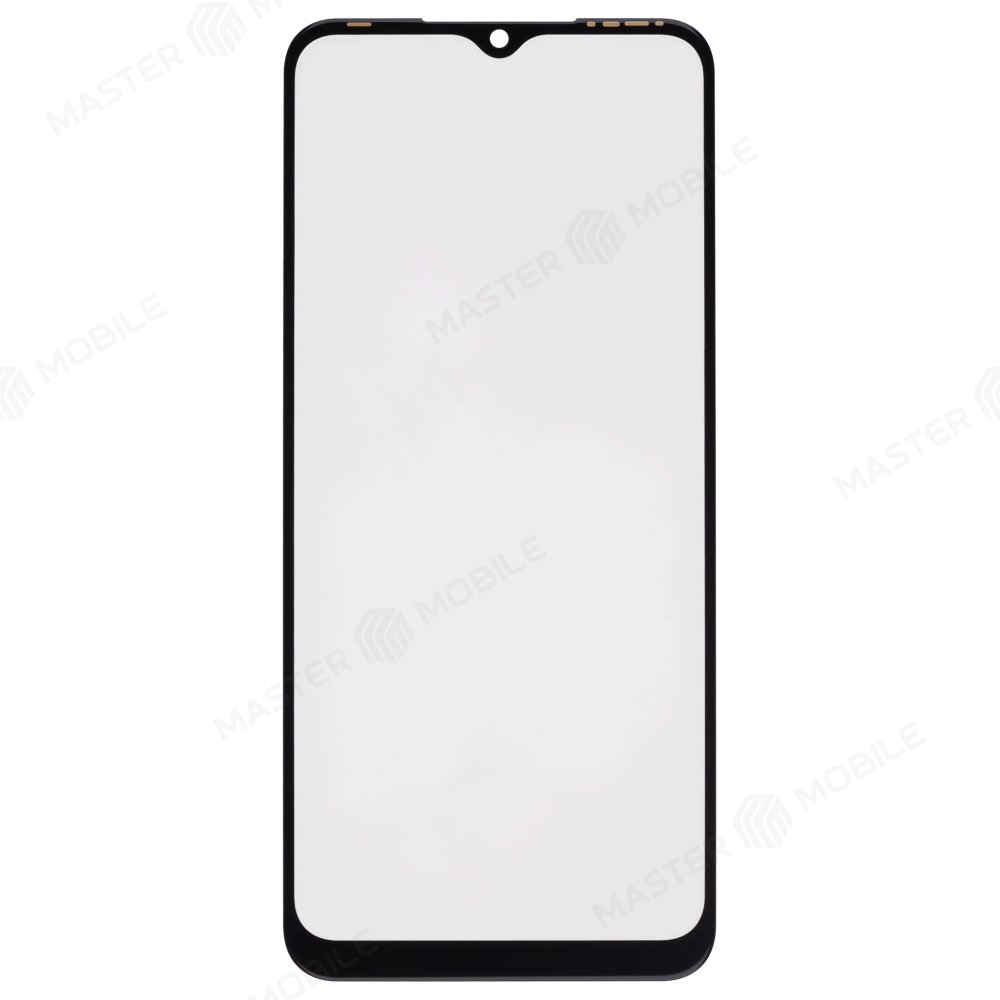 Стекло модуля для Tecno Spark 10 4G (KI5q) + OCA (черный) (Premium)