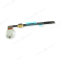 Шлейф для Apple iPad mini (A1432/A1454/A1455) / iPad mini 2 (A1489/A1490/A1491) с комп. + разъем гарнитуры (белый)  фото №1