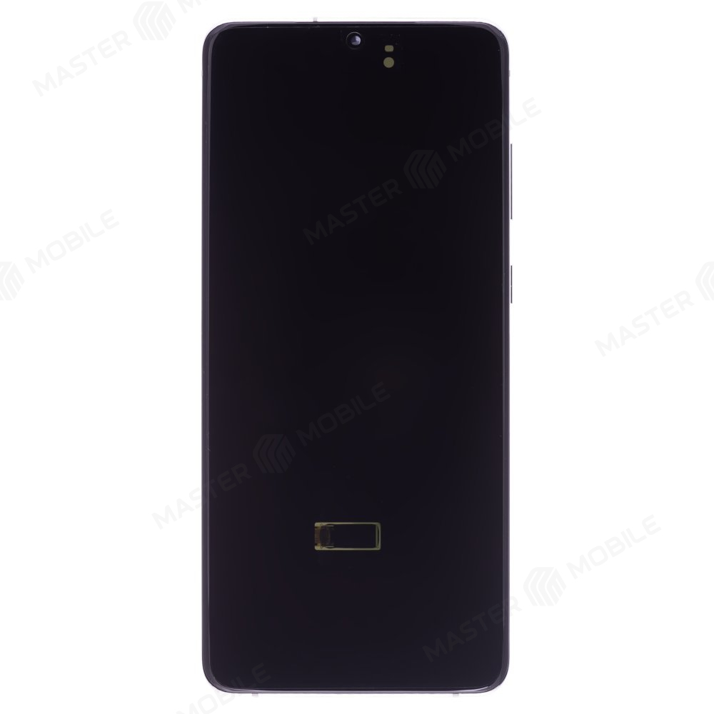 Дисплей для Samsung G985 Galaxy S20+ / G986 Galaxy S20+ 5G + тачскрин (серебристый) (в рамке) (ORIG100)