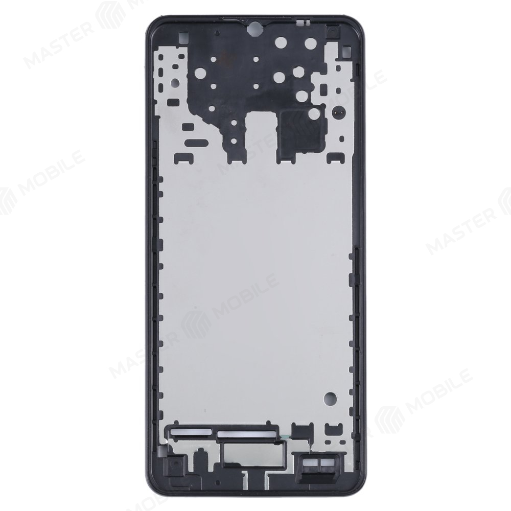 Рамка дисплея для Samsung A127 Galaxy A12 Nacho (черный)