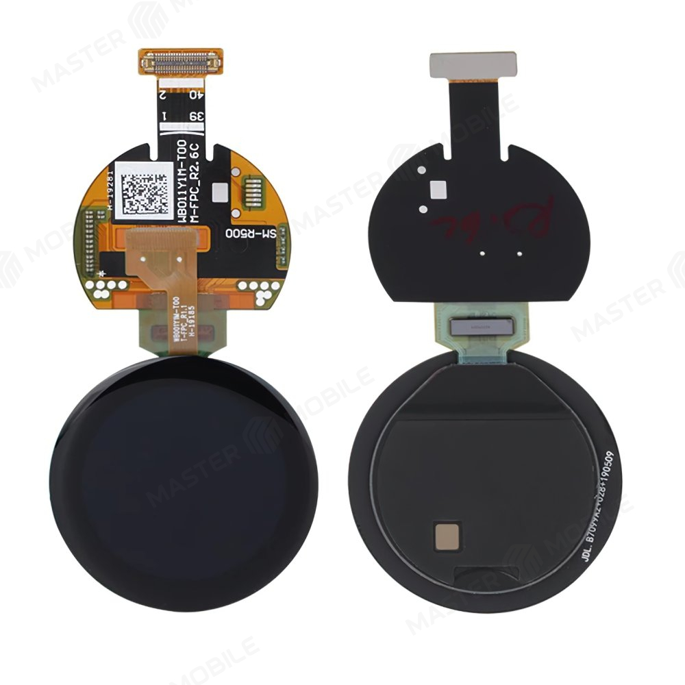 Дисплей для Samsung R500 Galaxy Watch Active + тачскрин (черный)
