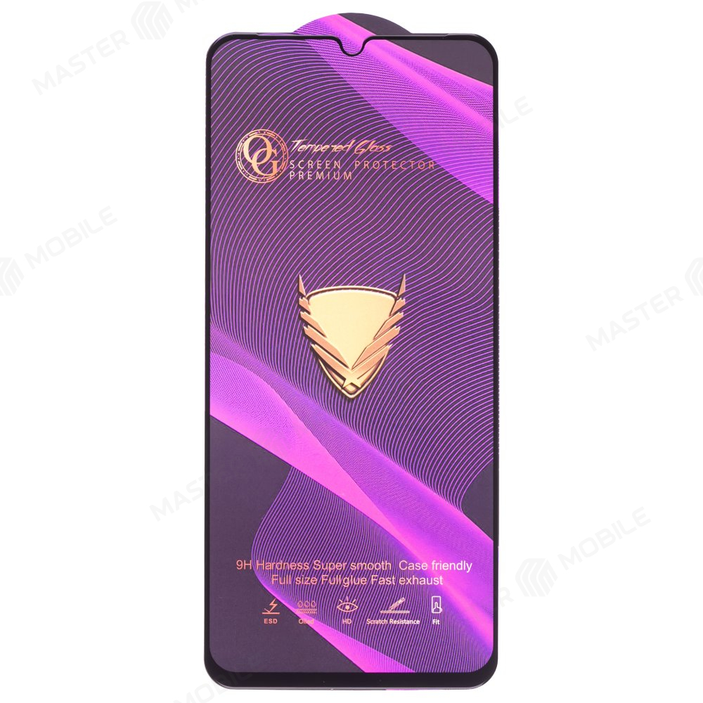 Защитное стекло OG Glass (3 в 1) для Huawei Honor X7 (CMA-LX1) / Honor X7a (RKY-LX1) Nova Y70 (MGA-LX9N) (черный)