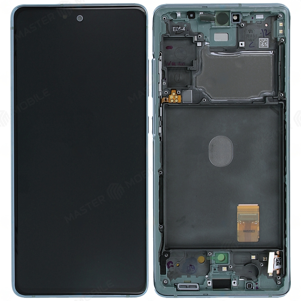 Дисплей для Samsung G780 Galaxy S20 FE + тачскрин (зеленый) (в рамке) (ORIG100)