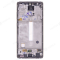 Дисплей для Samsung A525 Galaxy A52 / A526 Galaxy A52 5G / A528 Galaxy A52s + тачскрин (серебристый) (в рамке) (ORIG100) фото №2