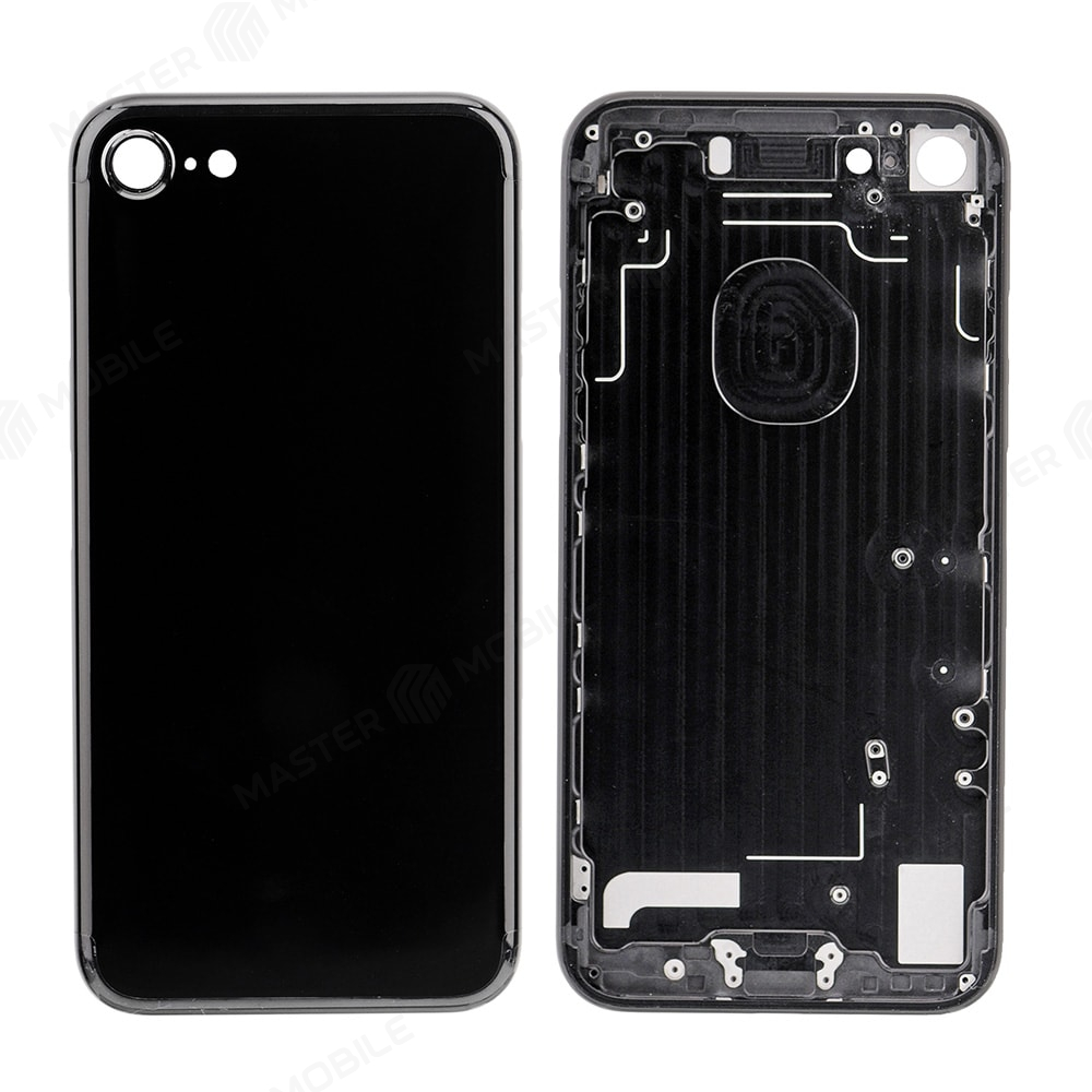 Корпус для Apple iPhone 7 (черный глянец)