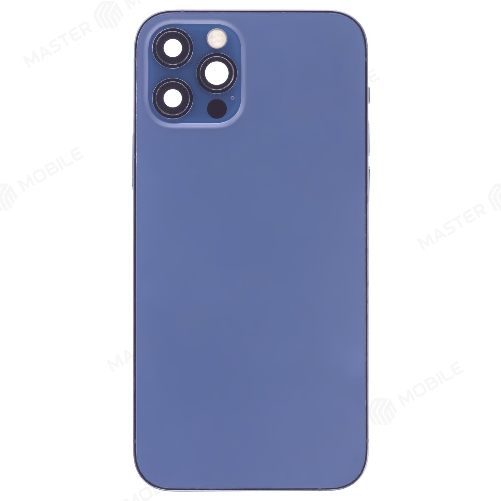 Корпус для Apple iPhone 12 Pro (синий) (в сборе) (с разбора) (ORIG100) (возможен дефект ЛКП)