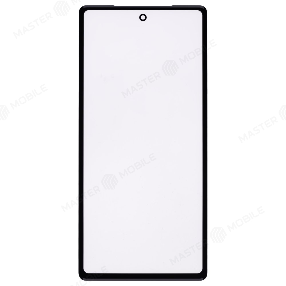 Стекло модуля для Google Pixel 7A + OCA (черный)