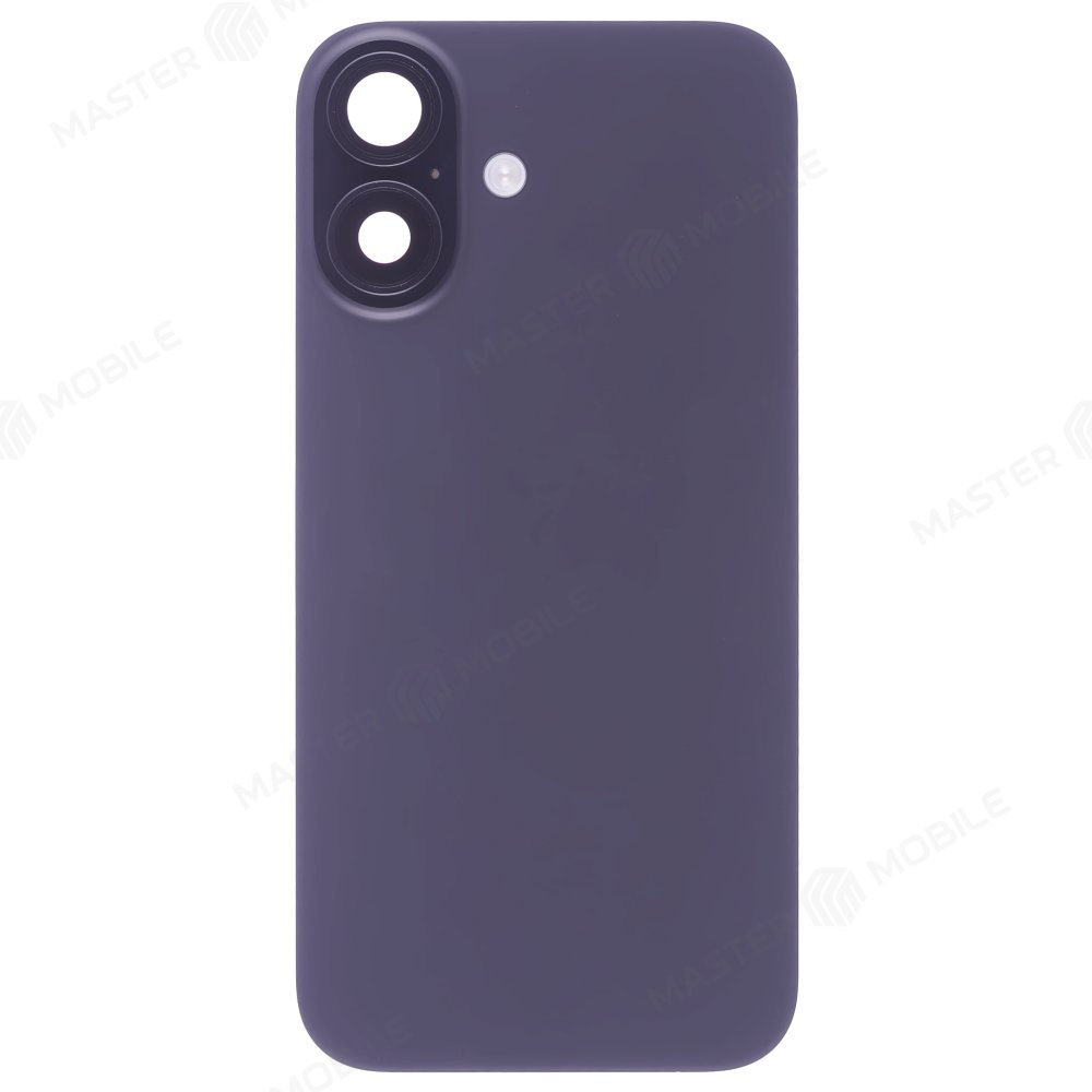Задняя крышка для Apple iPhone 16 (черный) (в сборе) (с разбора) (ORIG100) (возможен дефект ЛКП)