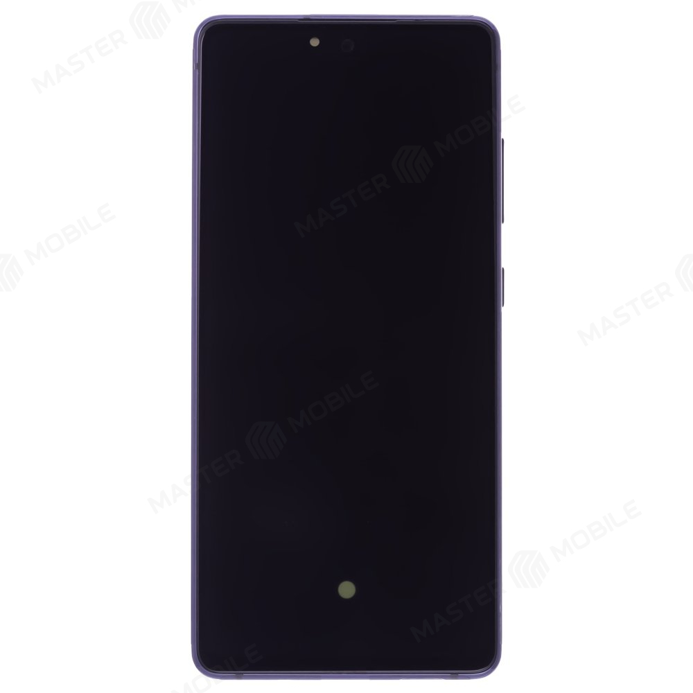Дисплей для Samsung G780 Galaxy S20 FE + тачскрин (черный) (в рамке) (ORIG100) (возможен дефект ЛКП)