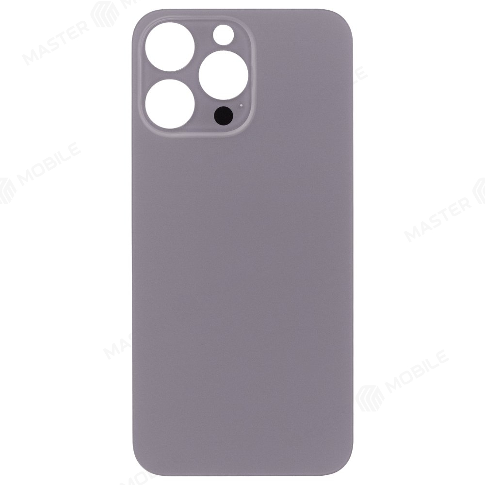 Задняя крышка для Apple iPhone 15 Pro Max (титановый) (с широким отверстием) (Premium)