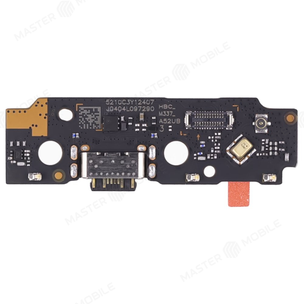 Нижняя плата для Xiaomi Redmi A3 (23129RN51X) / Redmi A3x (24048RN6CG) / Poco C61 (2312BPC51H) с комп. + разъем зарядки + микрофон (ORIG100)
