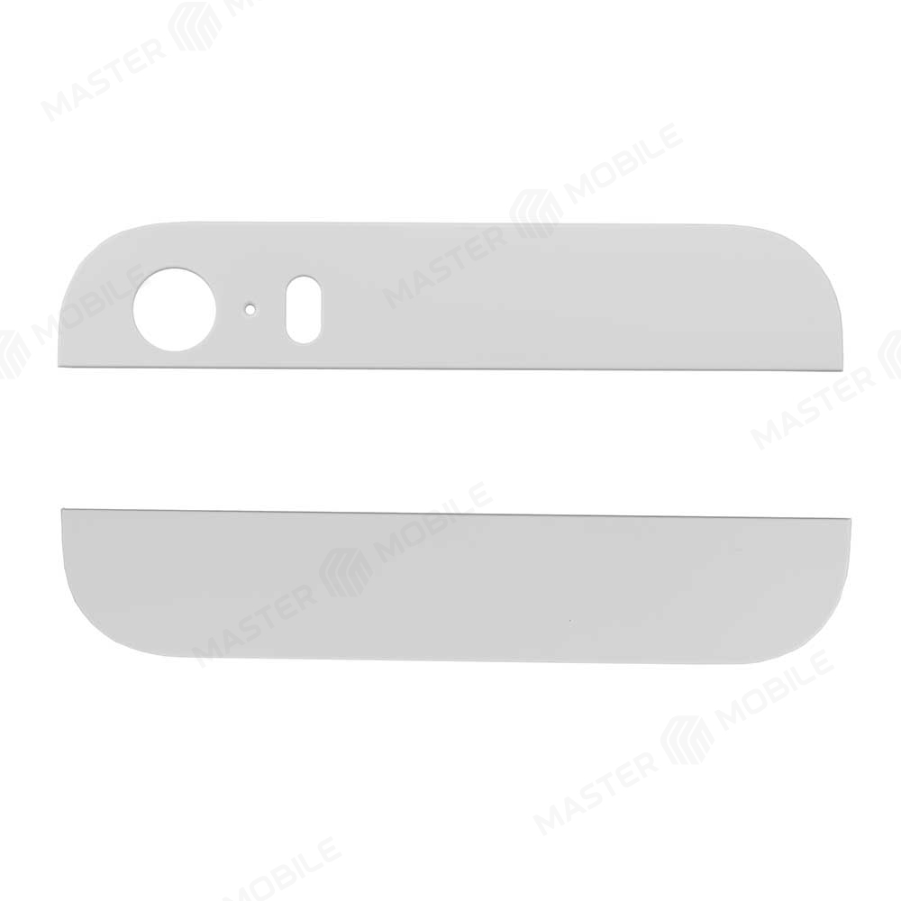 Верхняя и нижняя часть задней крышки для Apple iPhone 5s / iPhone SE (белый)