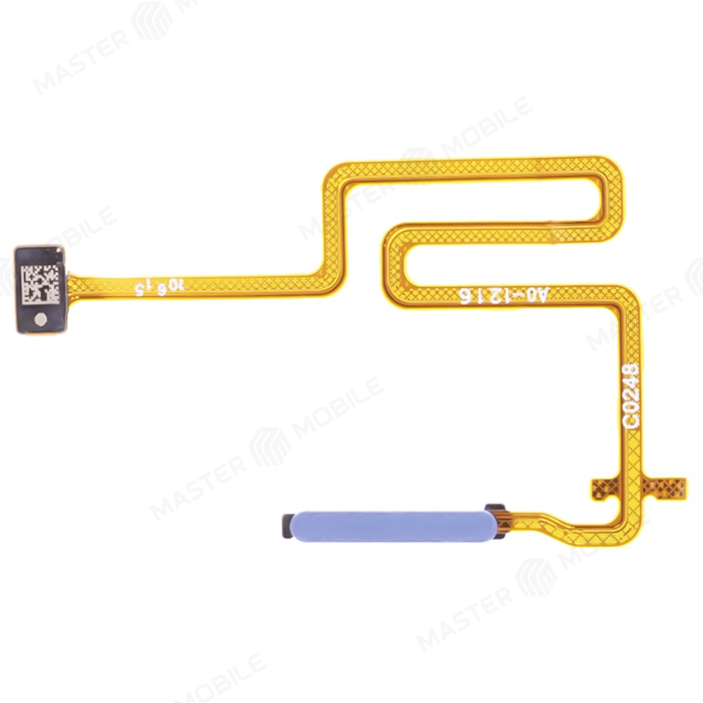 Шлейф для OPPO A96 4G (CPH2333) с комп. + сканер отпечатка пальца (голубой)
