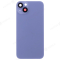 Задняя крышка для Apple iPhone 14 Plus (голубой) (в сборе со стеклом камеры) (Premium) фото №1