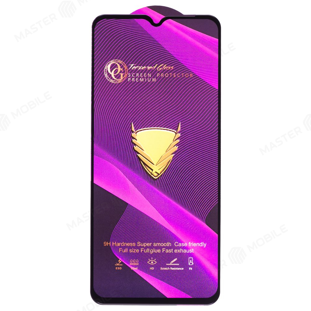 Защитное стекло OG Glass (3 в 1) для OPPO A38 (CPH2579) (черный)