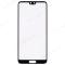 Стекло модуля для Huawei P20 (EML-L29) + OCA (черный)  фото №1