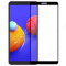 Стекло модуля для Samsung A013 Galaxy A01 Core + OCA (черный)  фото №1