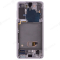 Дисплей для Samsung G991 Galaxy S21 + тачскрин (серебристый) (в рамке) (ORIG100) фото №2